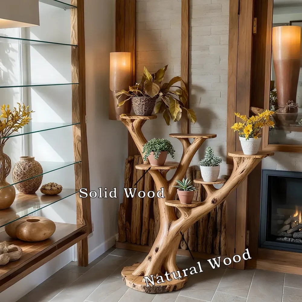 Tree-shaped racks, landscape racks, household storage racks. - Image 2