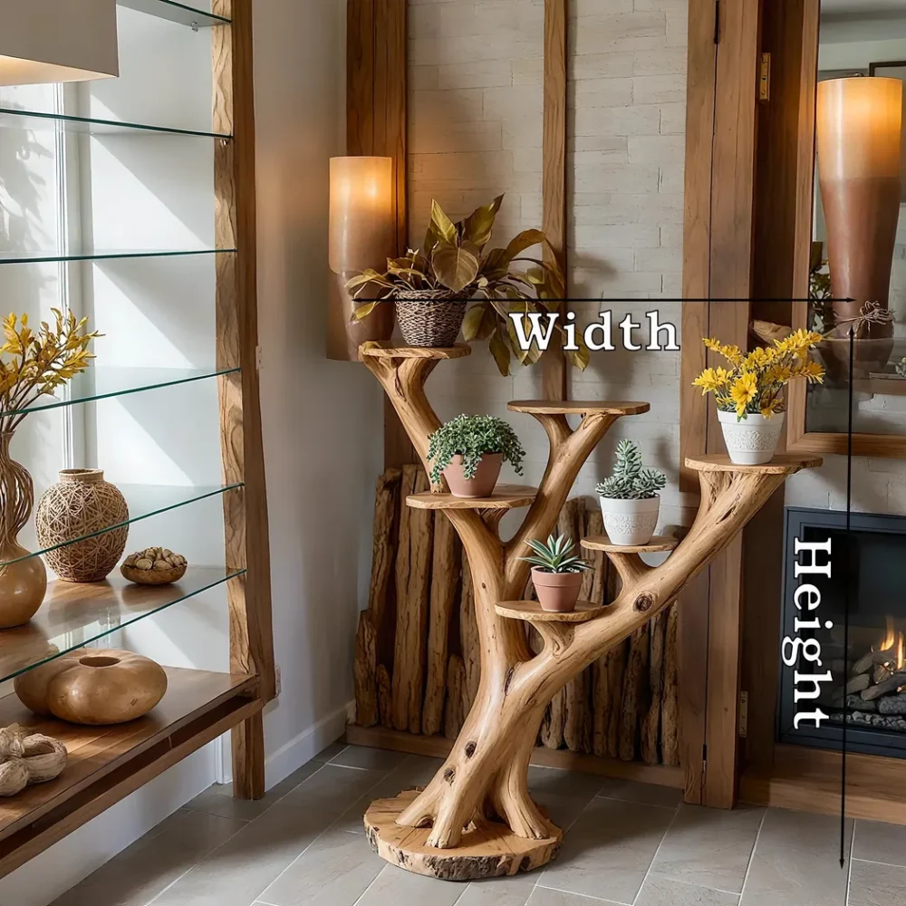 Tree-shaped racks, landscape racks, household storage racks. - Image 4