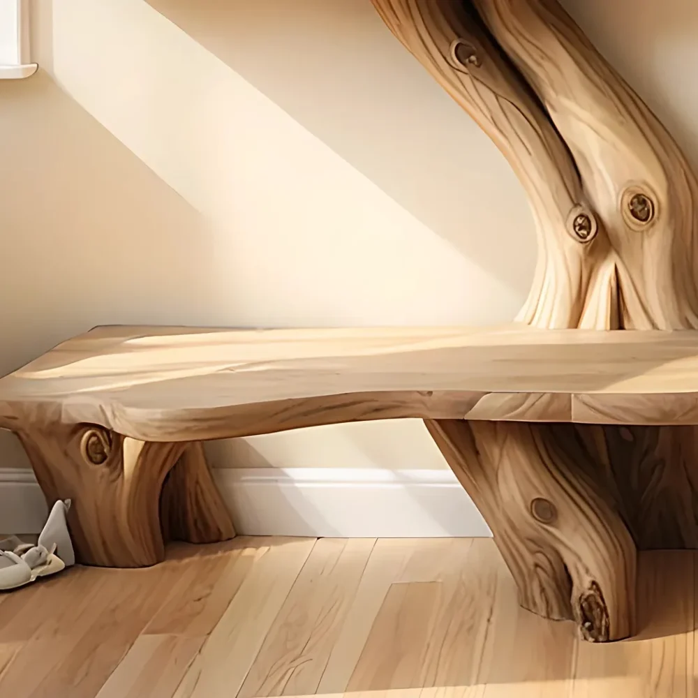 Unique monolithic tree shaped bookshelf - Image 4