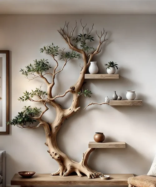 Souvenir display shelves, book shelves, living room decoration shelves