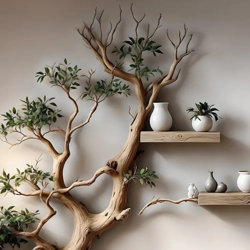 Souvenir display shelves, book shelves, living room decoration shelves - Image 2