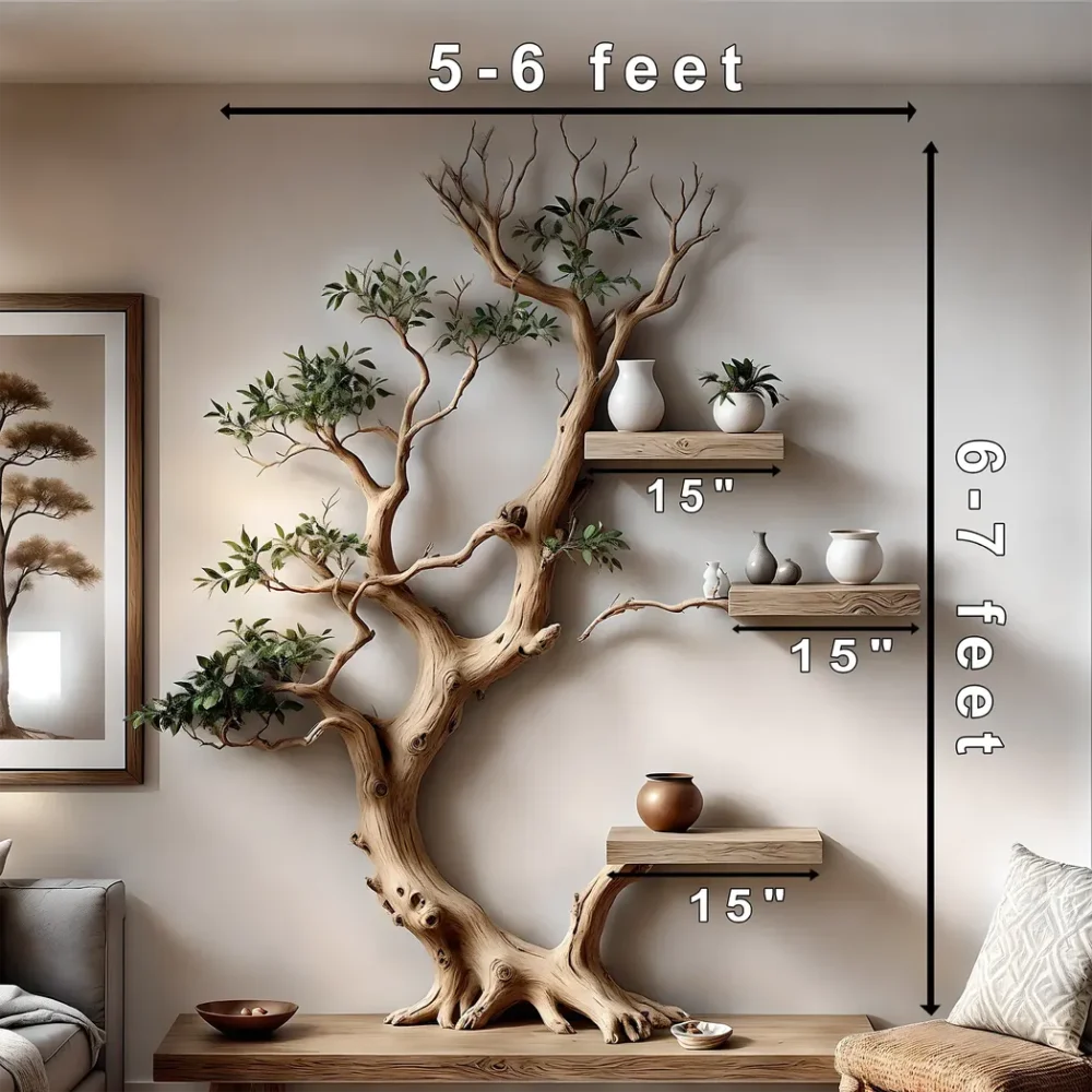 Souvenir display shelves, book shelves, living room decoration shelves - Image 3
