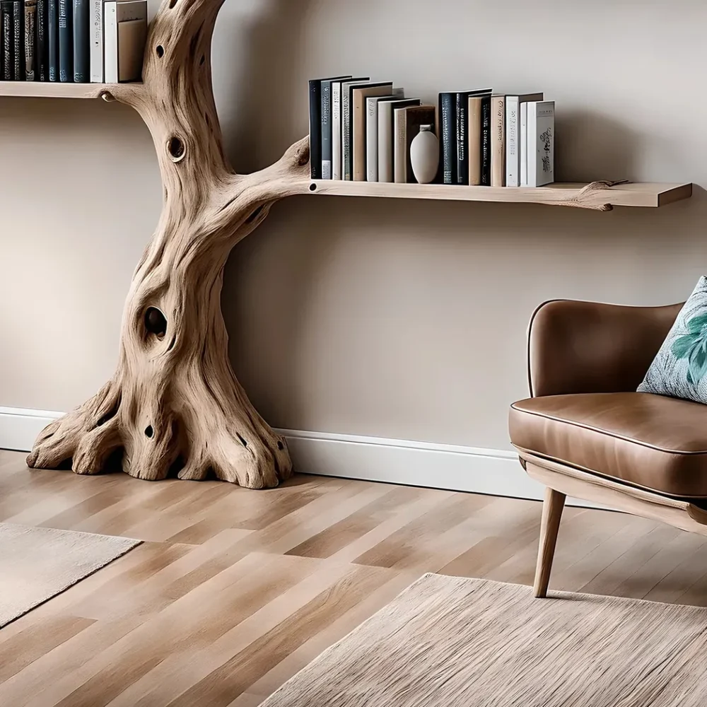 solid wood bookshelf, farm bookshelf, library bookshelf - Image 2