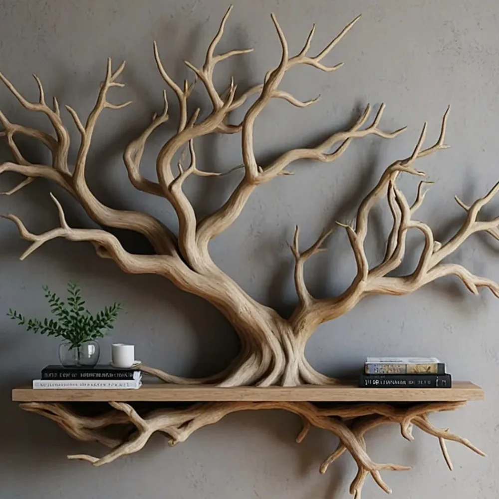 Driftwood-shaped bookshelf - Image 2