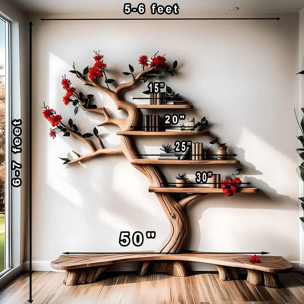Living room decorative bookshelf design combines classic and modern - Image 2