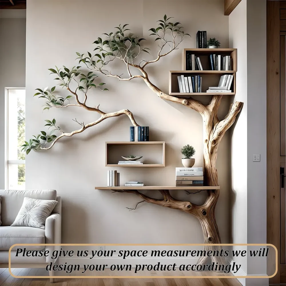 Corner bookshelf for home decoration - Image 3