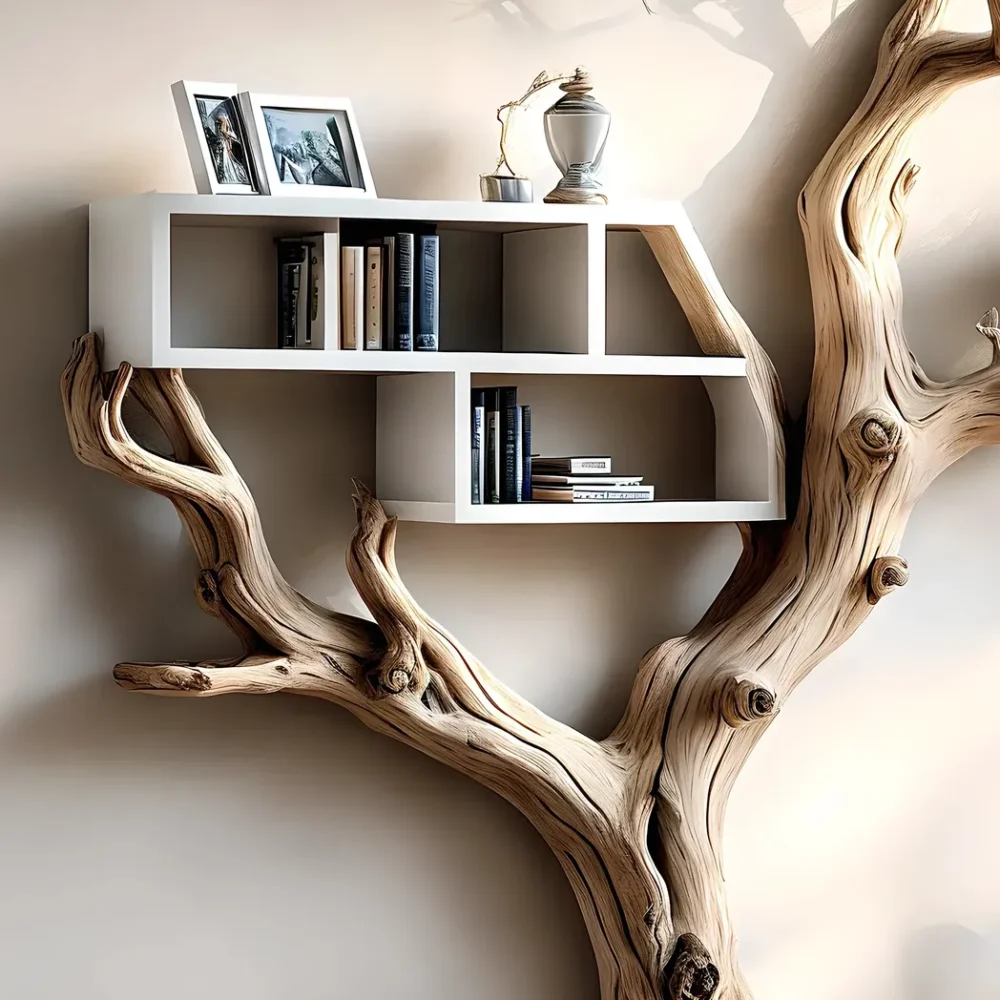 Bookcases for home decoration, tree-shaped bookcases for wall decoration - Image 5
