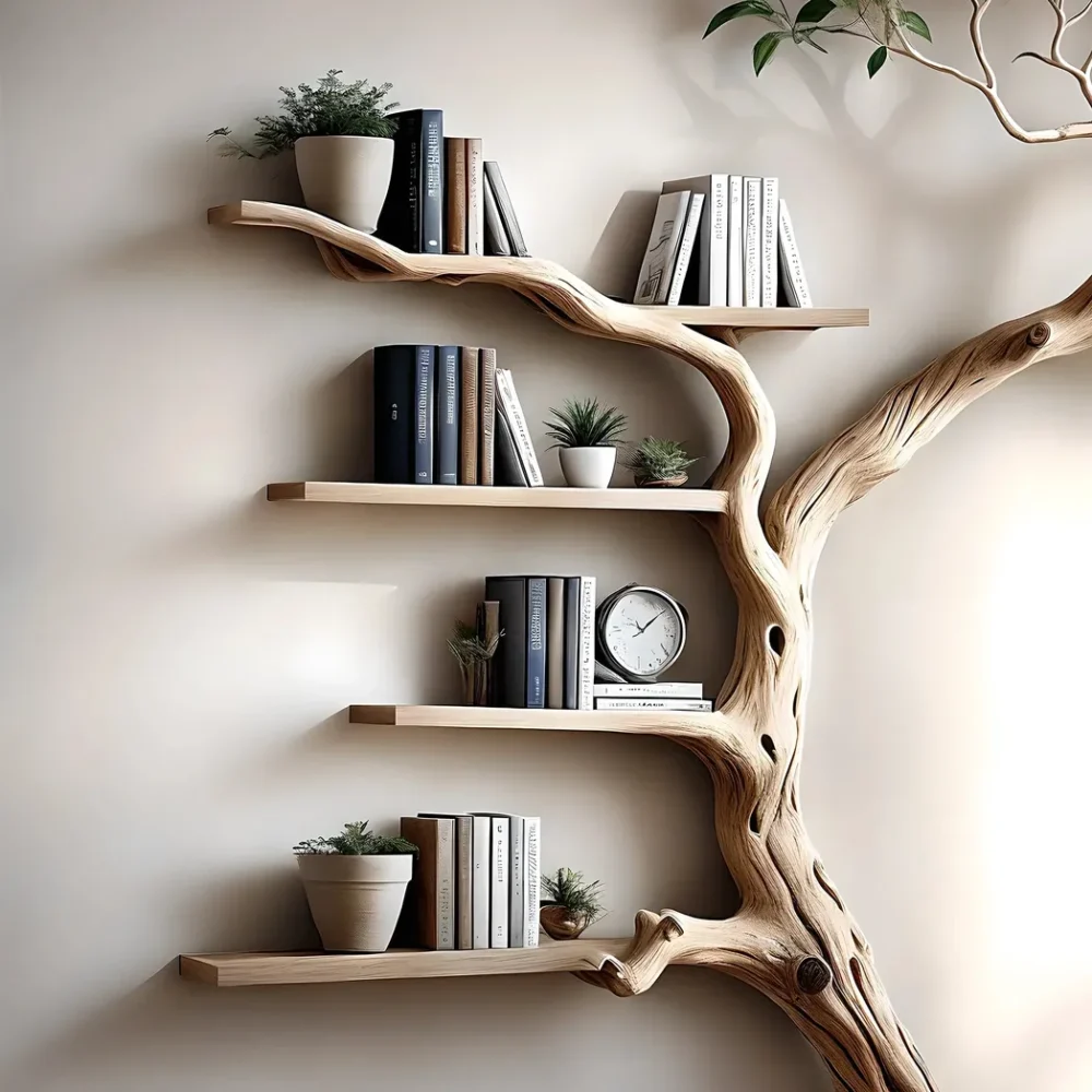 Children's Wall-Mounted Bookcases Decorative and Space-Saving Book Storage - Image 4