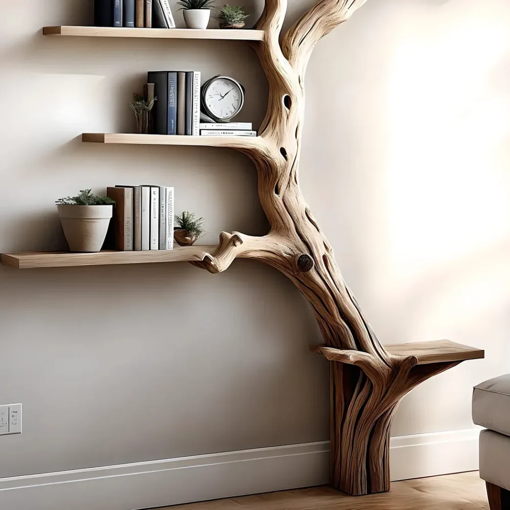 Children's Wall-Mounted Bookcases Decorative and Space-Saving Book Storage - Image 5