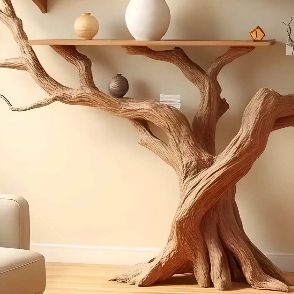 Driftwood bookshelf, tree shaped bookshelf, children's bookshelf. - Image 3