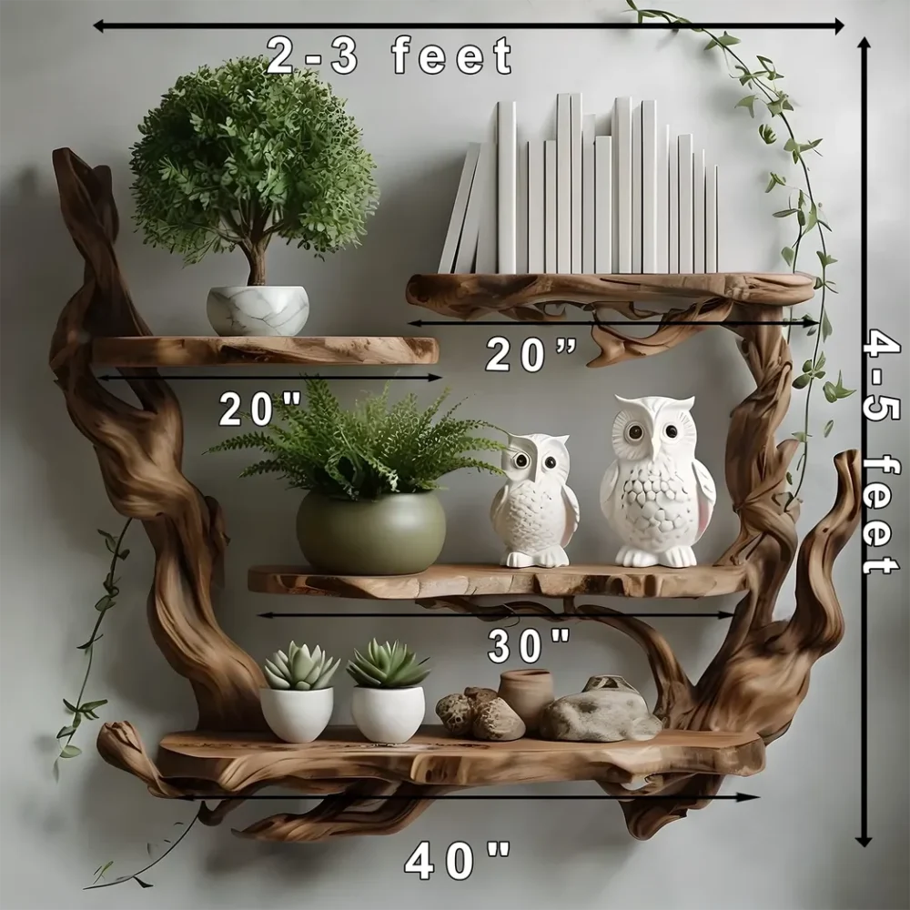 Decorative shelves, souvenir display shelves - Image 2