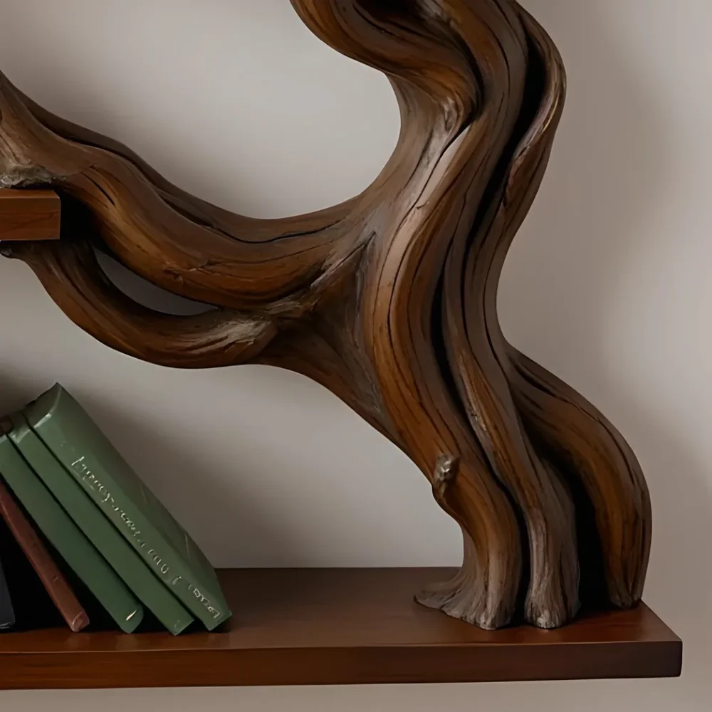 Driftwood tree branch bookshelf, children's bookshelf, library bookshelf - Image 5