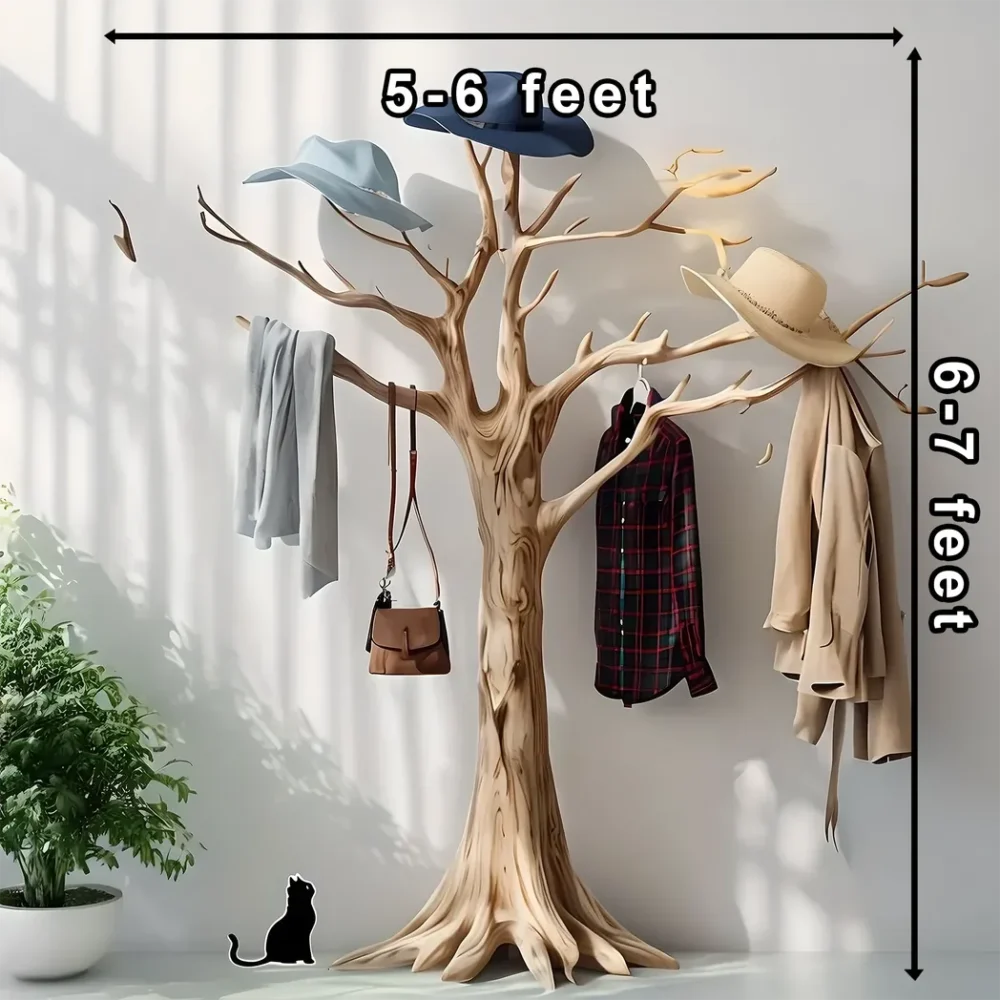 Driftwood hangers are shaped like solid wood - Image 2