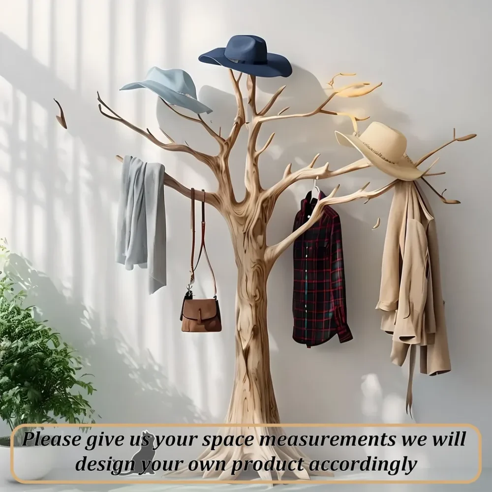 Driftwood hangers are shaped like solid wood - Image 4