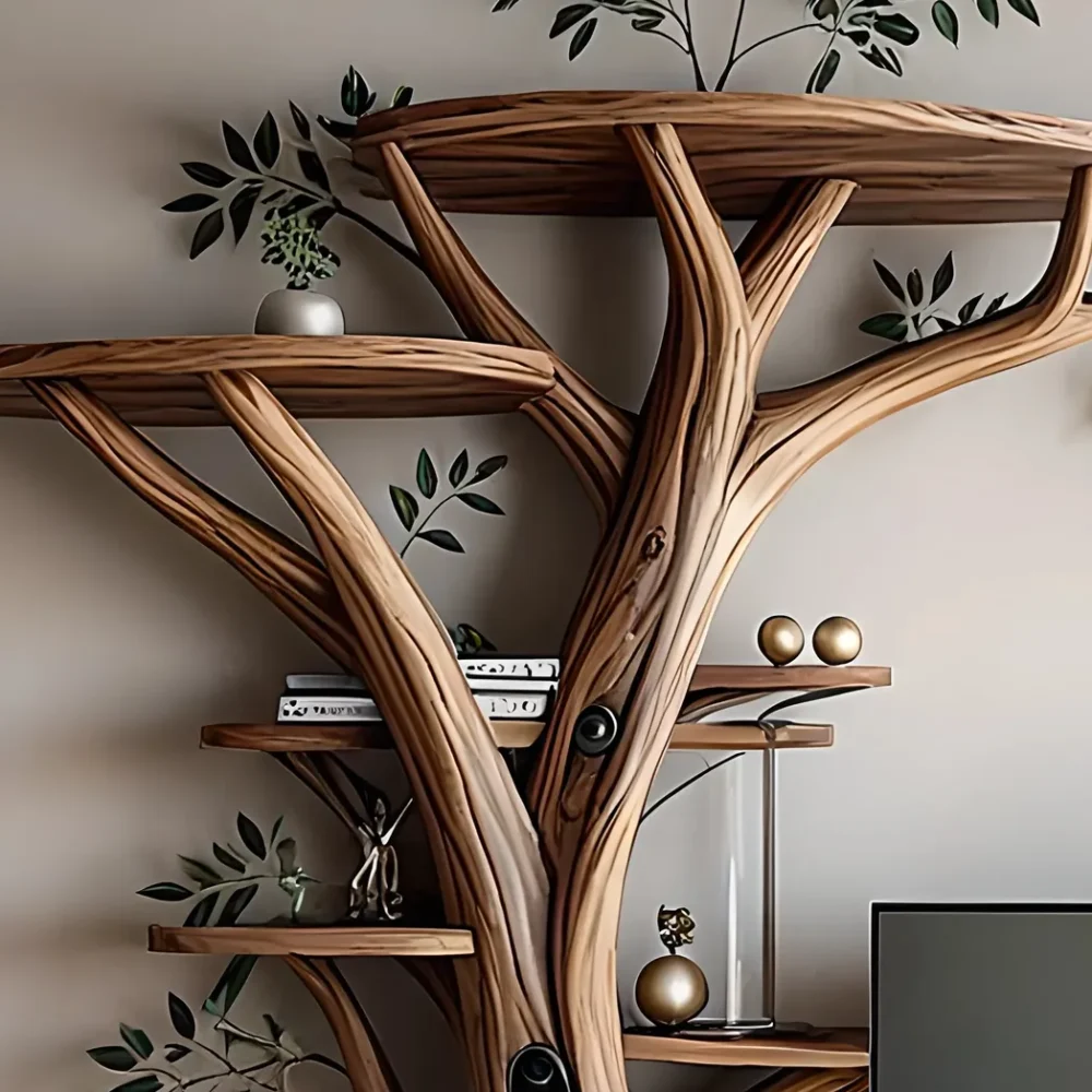 monolithic tree shaped TV cabinet - Image 5