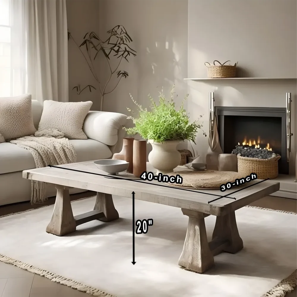 Ash wood coffee table, new generation table - Image 2