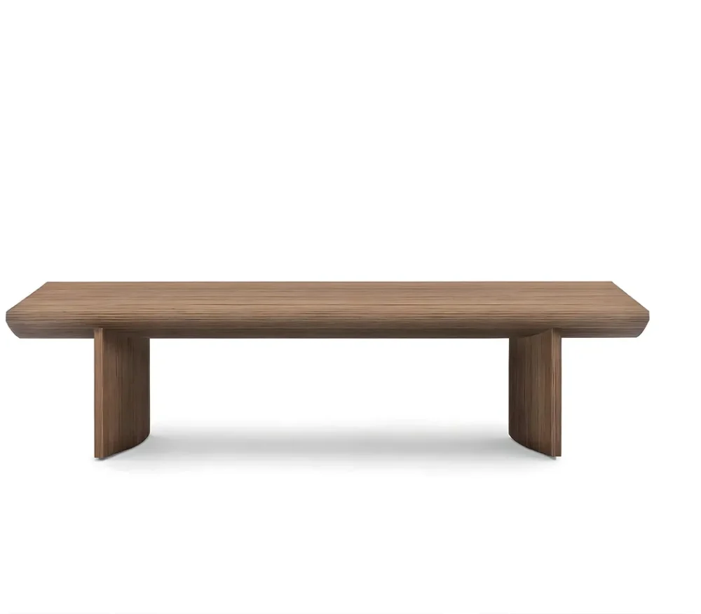 Crescent Coffee Table ? Modern Design with Elegant Curved Shape for Living Room . - Image 2