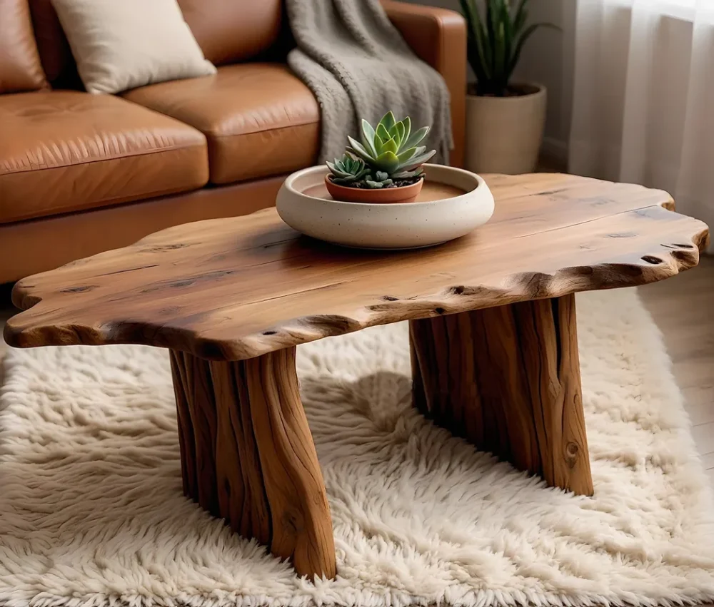 Handcrafted coffee table, modern natural wood coffee table, live edge farm table, reclaimed wood table, living room table, living room d?cor