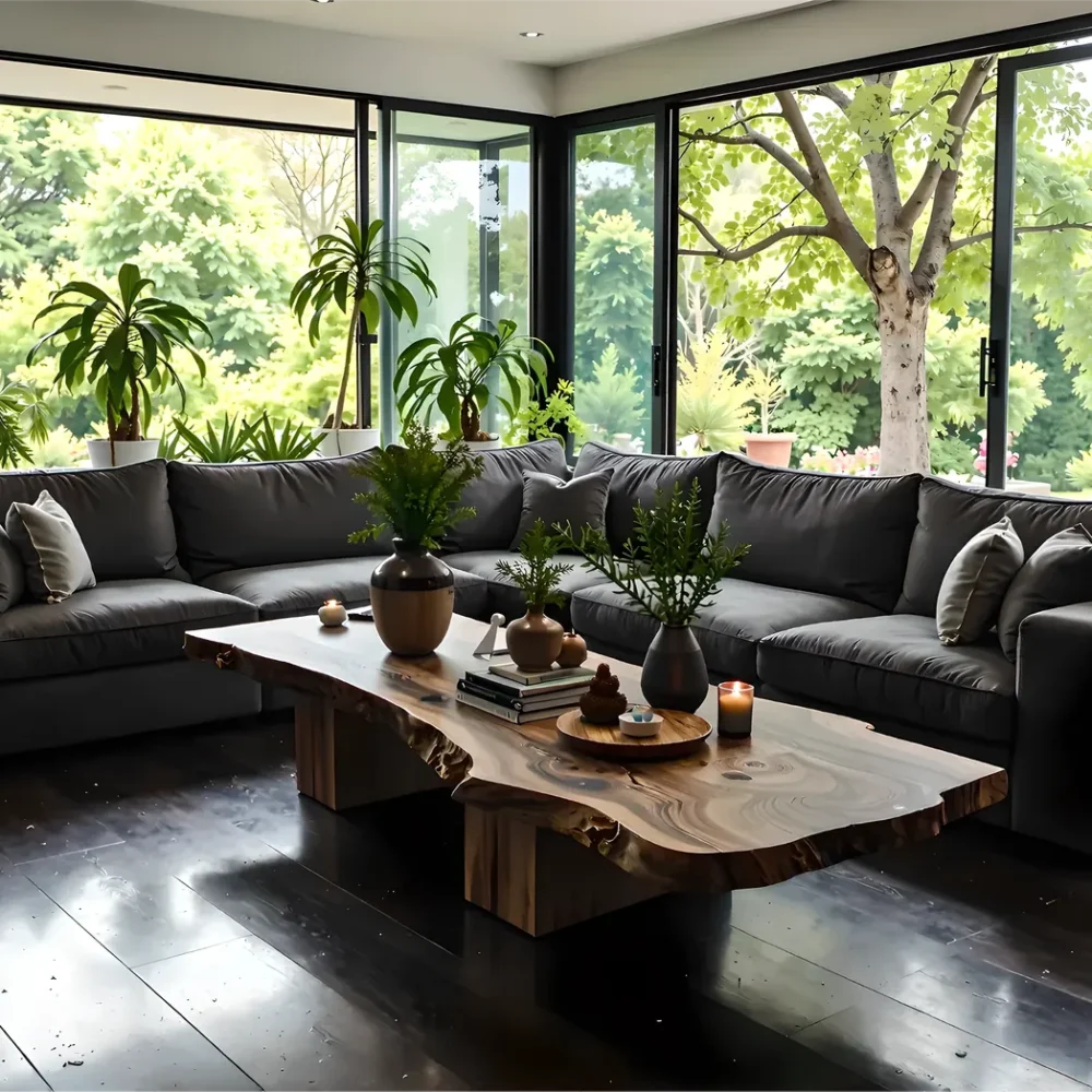 Large Rustic Coffee Table ? Custom-Made for Your Living Room