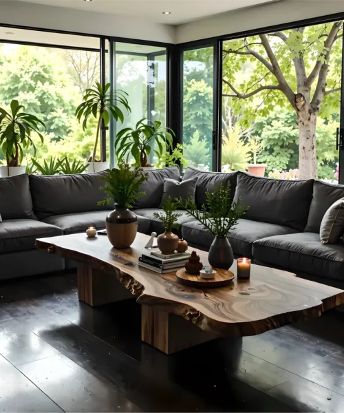 Large Rustic Coffee Table ? Custom-Made for Your Living Room