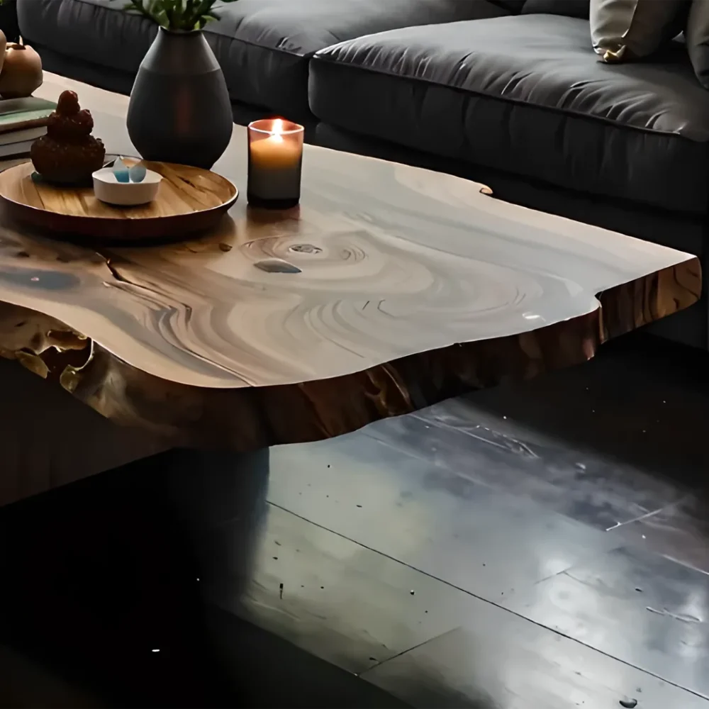 Large Rustic Coffee Table ? Custom-Made for Your Living Room - Image 3
