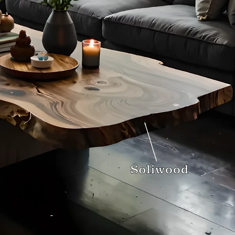 Large Rustic Coffee Table ? Custom-Made for Your Living Room - Image 4