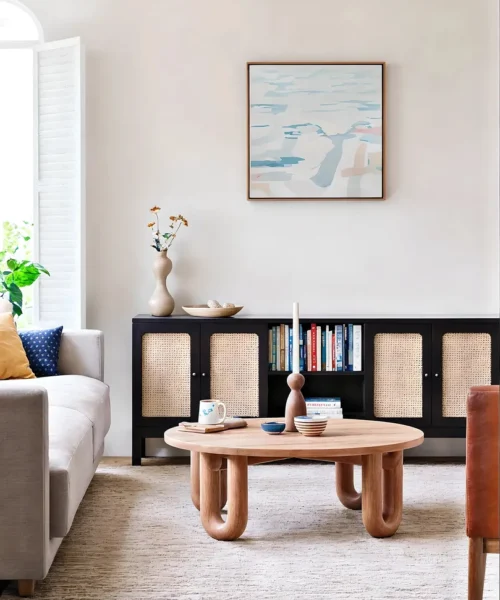 Lena Coffee Table ? Elegant and Stylish Wooden Coffee Table for Living Room .