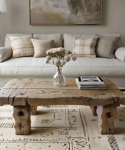 rustic coffee table, driftwood coffee table