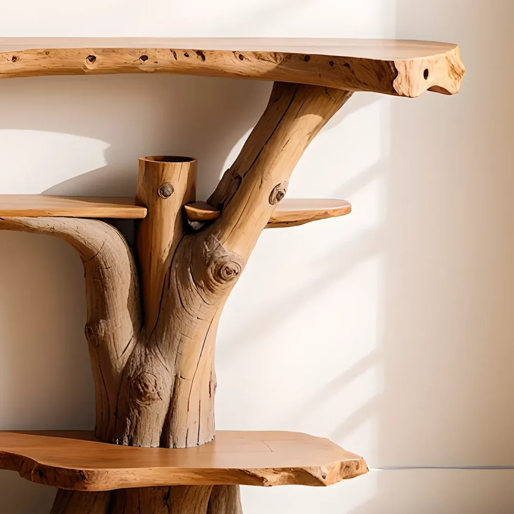 Console table, floating side table, narrow table, home decor table - Image 3