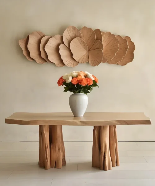 Farmhouse Console Table - Warm Beauty For Living Space