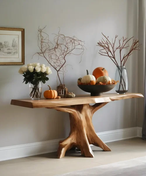 Handcrafted Entry Table - The Sophisticated Space Organization Solution