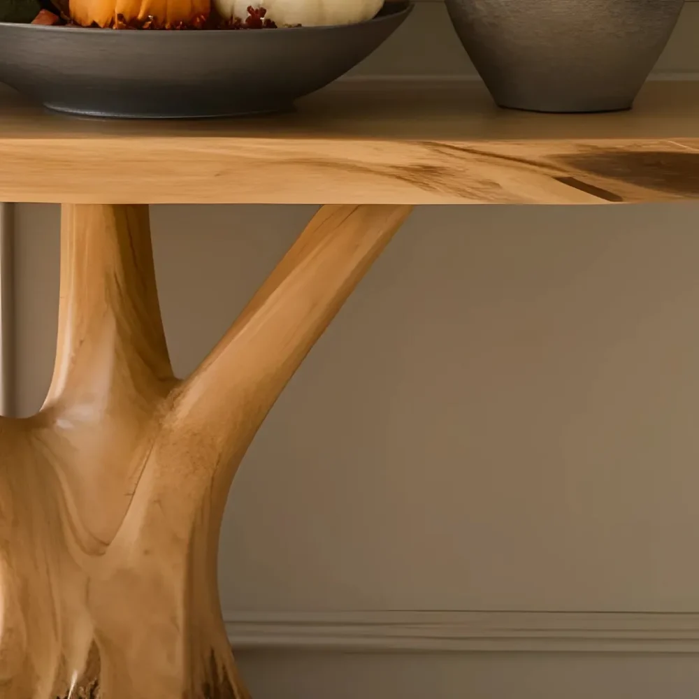 High-class Solid Wood Console Table - Creates a Classy Highlight for the Space - Image 3