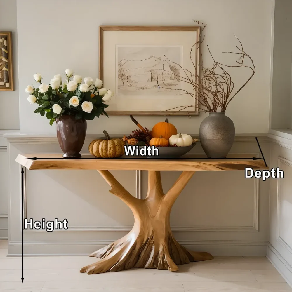 High-class Solid Wood Console Table - Creates a Classy Highlight for the Space - Image 4
