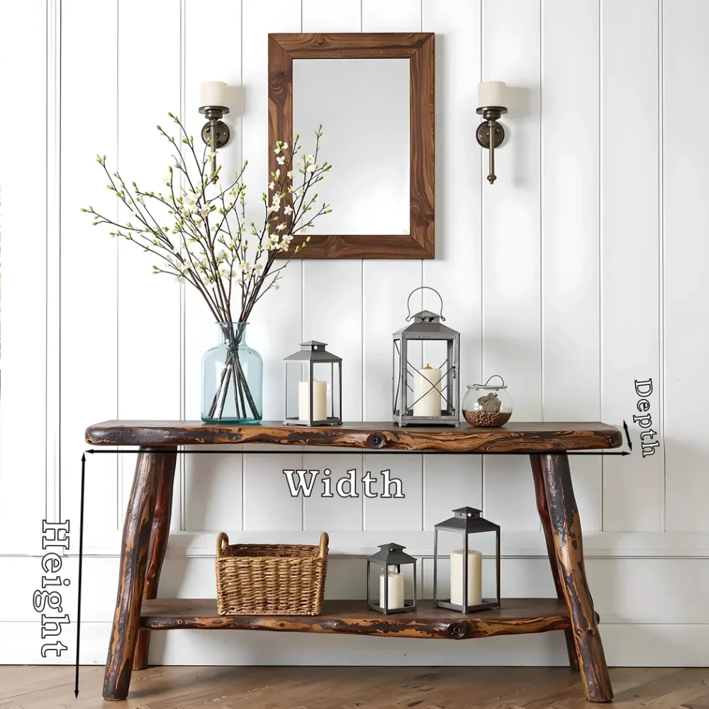 Narrow Entrance Table Direct Edge Table Entrance Table Console Table - Image 2