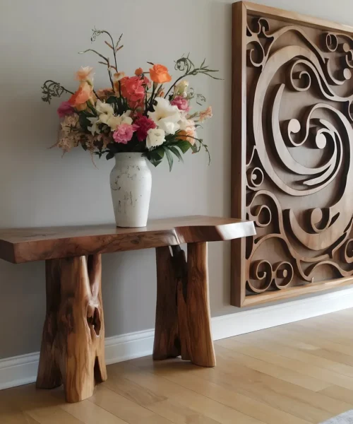 Narrow Entryway Table - Smart Solution For Small Spaces
