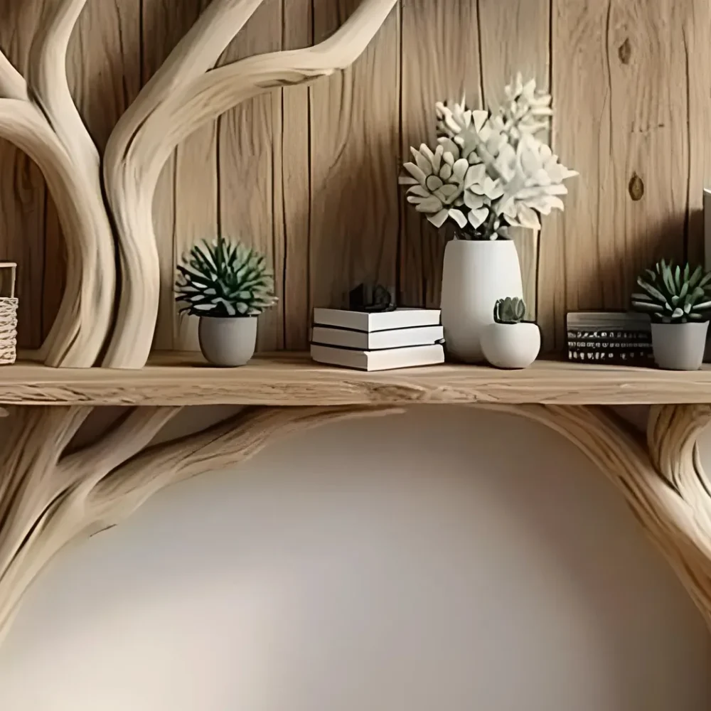 narrow table, decorative table, tree-shaped table - Image 5