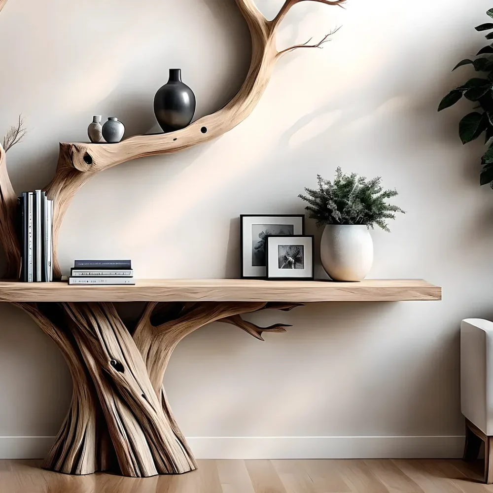 Reading table, children's study table, tree-shaped decorative table - Image 2