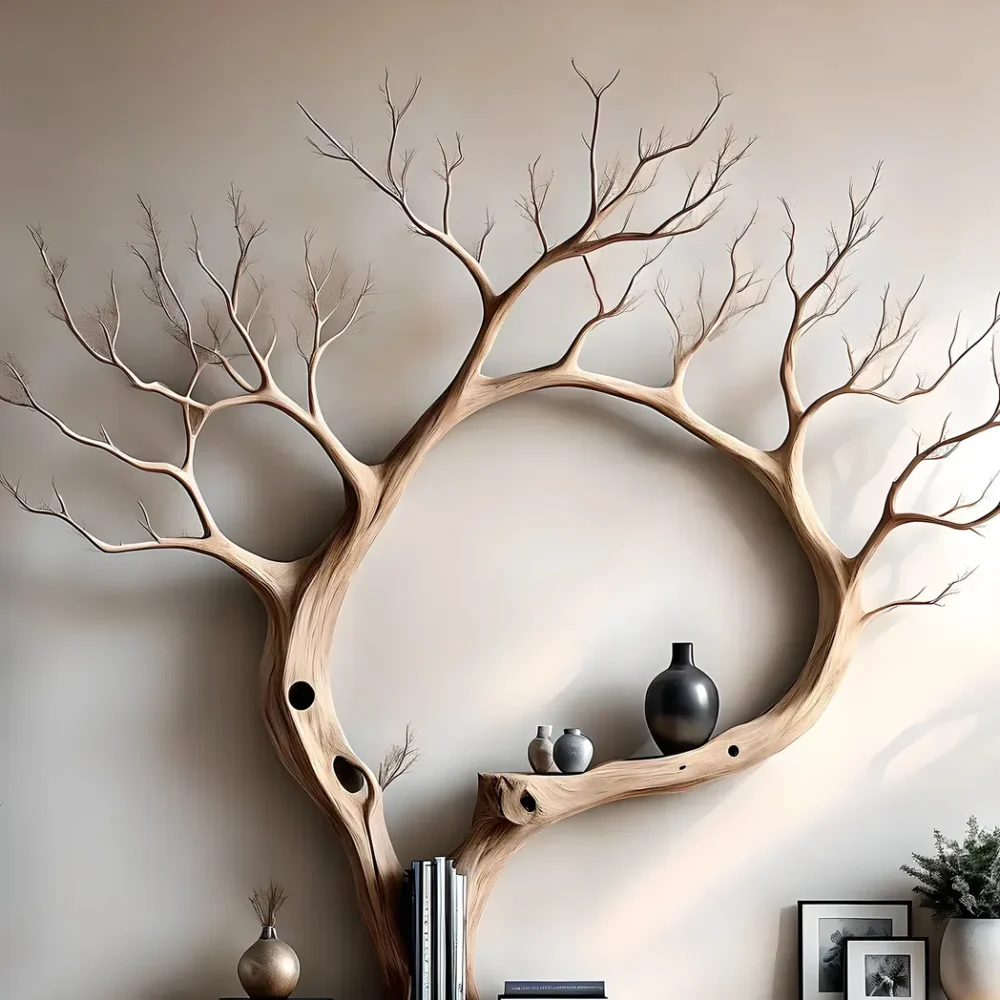 Reading table, children's study table, tree-shaped decorative table - Image 4