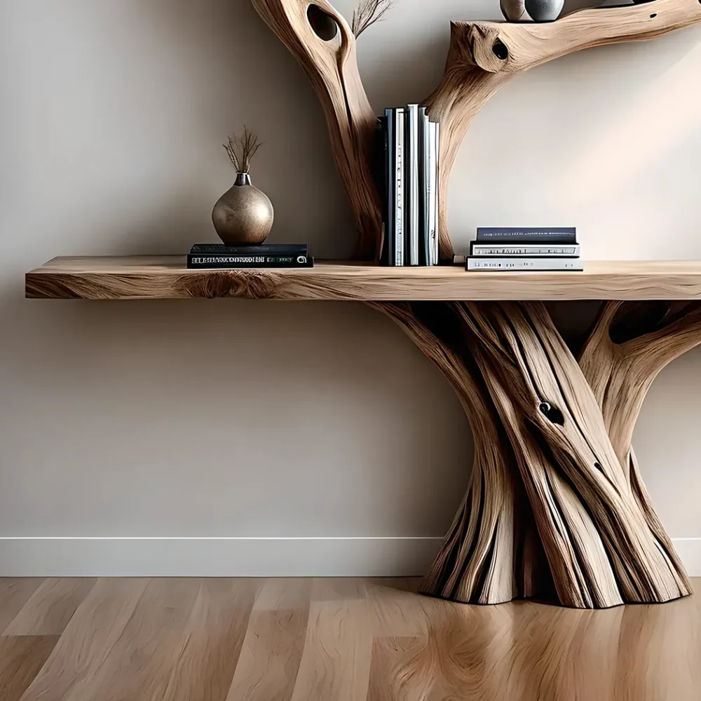 Reading table, children's study table, tree-shaped decorative table - Image 5