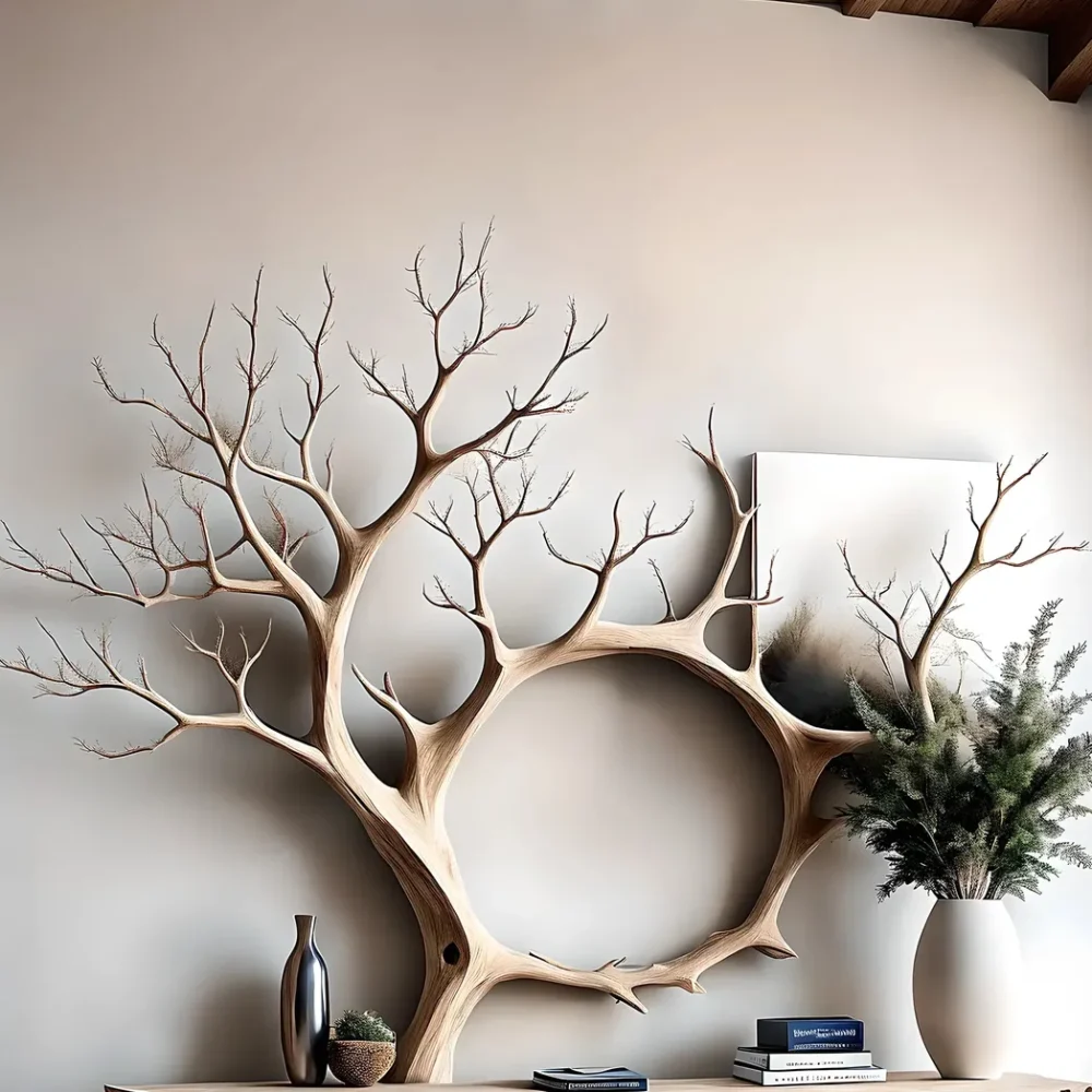 reading table, tree-shaped table, children's study table, souvenir display table - Image 5