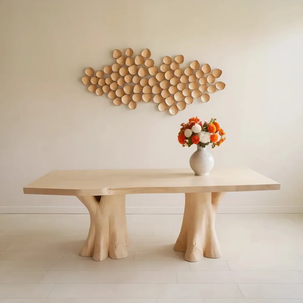 Rustic Console Table - Natural Rustic Style