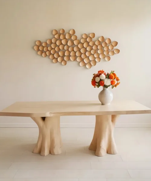 Rustic Console Table - Natural Rustic Style